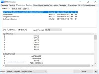 DXVA Checker screenshot