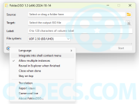 Folder2Iso 3.1 & Folder2ISO 1.3.0 screenshots