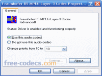 MPEG Layer-3 Decoder screenshot