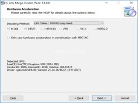 K-Lite Mega Codec screenshot