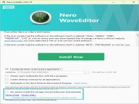 Free Nero WaveEditor screenshot