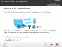Nokia PC Suite screenshot