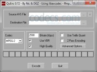 QuEnc screenshot