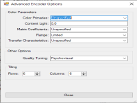 rav1e encoder screenshot