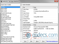 The Codec Detective screenshot
