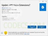 VP9 Video Extension screenshot
