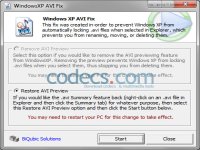 Windows XP AVI Fix 1.01 screenshots