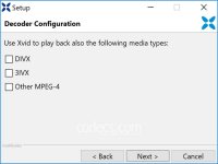 Xvid Codec screenshot
