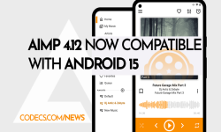Screenshot of aimp-4-12-now-compatible-with-android-15.htm