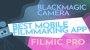 Best Mobile Filmmaking App - Blackmagic Camera vs. Filmic Pro Screenshot