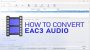 How to Convert EAC3 Audio Screenshot