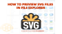 How to Preview SVG Files in File Explorer Screenshot